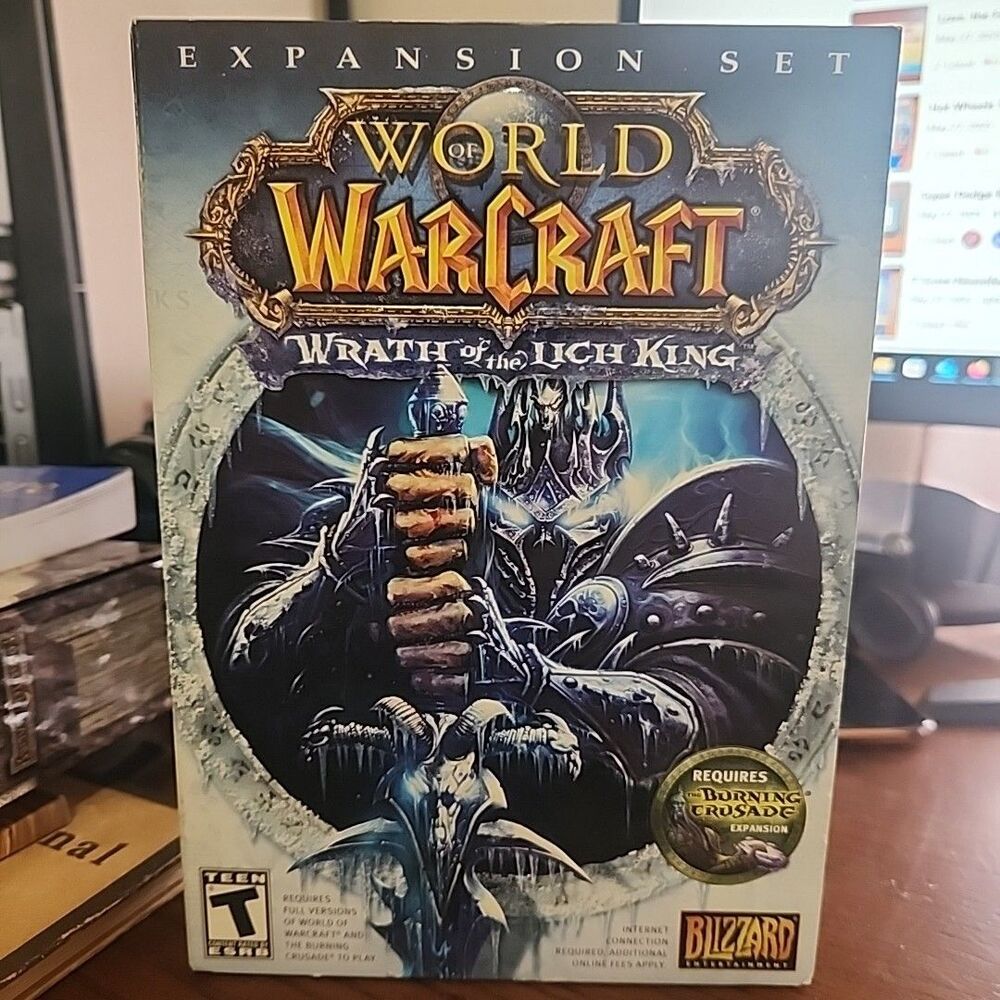 World of Warcraft: Wrath of the Lich King Expansion Set (PC, 2008)